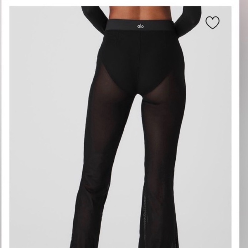 ALO Yoga Black Flare Pants - Picture 8 of 8